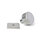 Satin Chrome Brompton Cabinet Knob - 32mm (Square) | From The Anvil - Cabinet Knobs - From The Anvil - Yester Home