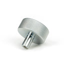 Satin Chrome Brompton Cabinet Knob - 38mm (No rose) | From The Anvil - Cabinet Knobs - From The Anvil - Yester Home