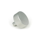 Satin Chrome Brompton Cabinet Knob - 38mm (No rose) | From The Anvil-Cabinet Knobs-Yester Home