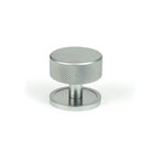 Satin Chrome Brompton Cabinet Knob - 38mm (Plain) | From The Anvil - Cabinet Knobs - From The Anvil - Yester Home