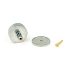 Satin Chrome Brompton Cabinet Knob - 38mm (Plain) | From The Anvil - Cabinet Knobs - From The Anvil - Yester Home