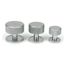 Satin Chrome Brompton Cabinet Knob - 38mm (Plain) | From The Anvil - Cabinet Knobs - From The Anvil - Yester Home