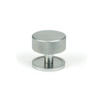 Satin Chrome Brompton Cabinet Knob - 38mm (Plain) | From The Anvil-Cabinet Knobs-Yester Home