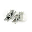 Satin Chrome Brompton Quadrant Fastener - Narrow | From The Anvil-Quadrant Fasteners-Yester Home