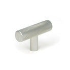 Satin Chrome Brompton T-Bar | From The Anvil - Cabinet Knobs - From The Anvil - Yester Home