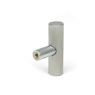 Satin Chrome Brompton T-Bar | From The Anvil-Cabinet Knobs-Yester Home