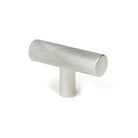 Satin Chrome Brompton T-Bar | From The Anvil - Cabinet Knobs - From The Anvil - Yester Home