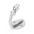 Satin Chrome Coat Hook | From The Anvil-Coat Hooks-Yester Home
