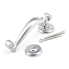 Satin Chrome Doctors Door Knocker | From The Anvil-Bolt-Through Door Knockers-Yester Home