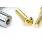 Satin Chrome Full Brompton Pull Handle - Small | From The Anvil-Pull Handles-Yester Home
