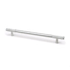 Satin Chrome Half Brompton Pull Handle - Large | From The Anvil - Pull Handles - From The Anvil - Yester Home