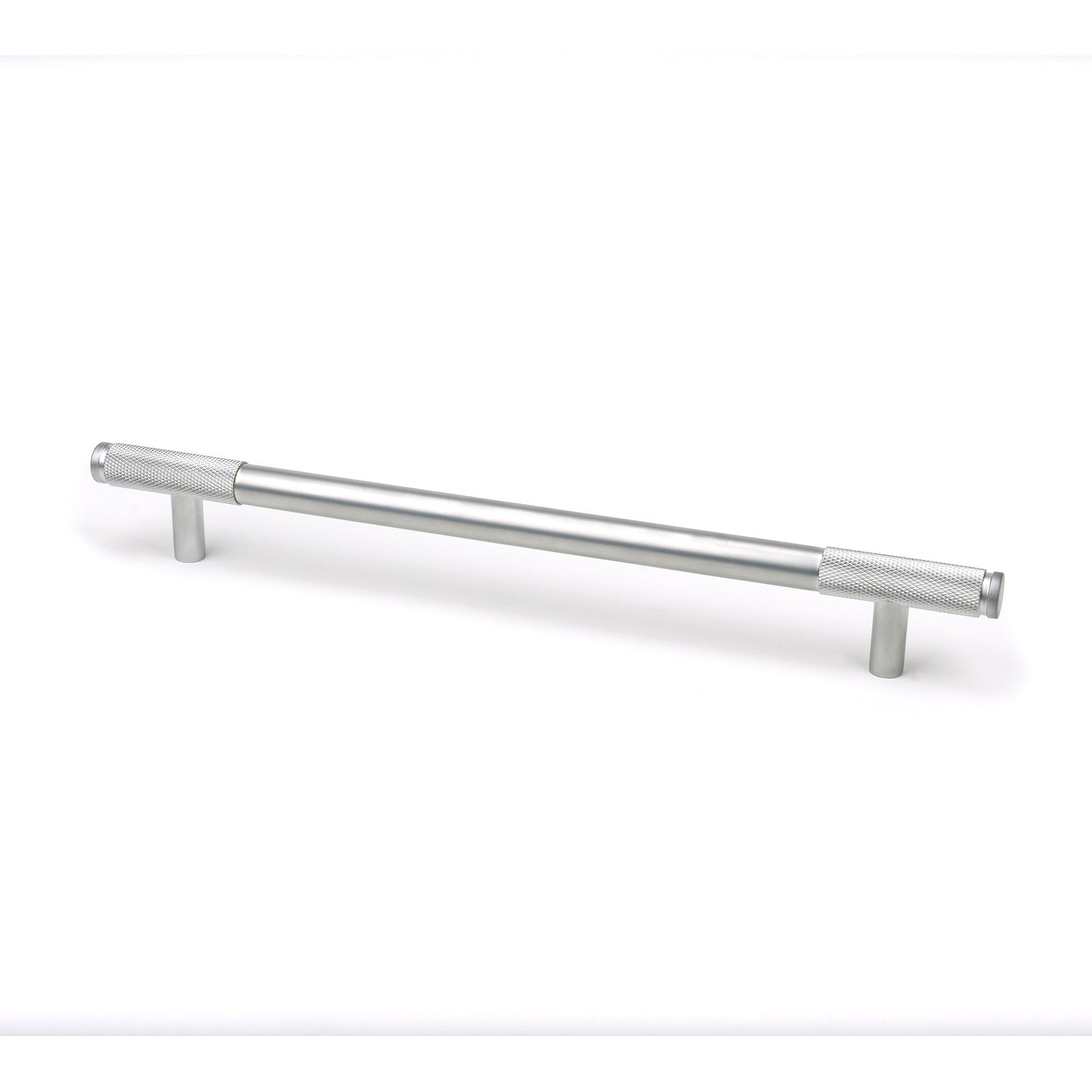 Satin Chrome Half Brompton Pull Handle - Large | From The Anvil-Pull Handles-Yester Home