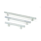 Satin Chrome Half Brompton Pull Handle - Medium | From The Anvil-Pull Handles-Yester Home