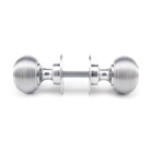 Satin Chrome Heavy Beehive Mortice/Rim Knob Set | From The Anvil - Mortice Knobs - From The Anvil - Yester Home
