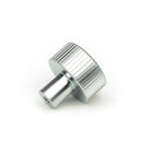 Satin Chrome Judd Cabinet Knob - 25mm (No rose) | From The Anvil - Cabinet Knobs - From The Anvil - Yester Home