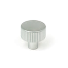 Satin Chrome Judd Cabinet Knob - 25mm (No rose) | From The Anvil-Cabinet Knobs-Yester Home