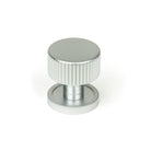 Satin Chrome Judd Cabinet Knob - 25mm (Plain) | From The Anvil - Cabinet Knobs - From The Anvil - Yester Home