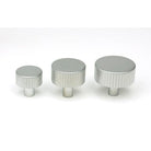 Satin Chrome Judd Cabinet Knob - 25mm (Plain) | From The Anvil-Cabinet Knobs-Yester Home