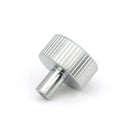 Satin Chrome Judd Cabinet Knob - 32mm (No rose) | From The Anvil-Cabinet Knobs-Yester Home