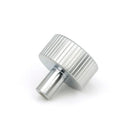 Satin Chrome Judd Cabinet Knob - 32mm (No rose) | From The Anvil-Cabinet Knobs-Yester Home