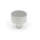 Satin Chrome Judd Cabinet Knob - 32mm (No rose) | From The Anvil-Cabinet Knobs-Yester Home