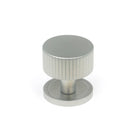 Satin Chrome Judd Cabinet Knob - 32mm (Plain) | From The Anvil - Cabinet Knobs - From The Anvil - Yester Home