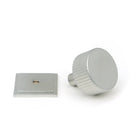 Satin Chrome Judd Cabinet Knob - 32mm (Square) | From The Anvil-Cabinet Knobs-Yester Home
