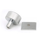 Satin Chrome Judd Cabinet Knob - 32mm (Square) | From The Anvil-Cabinet Knobs-Yester Home