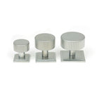 Satin Chrome Judd Cabinet Knob - 32mm (Square) | From The Anvil-Cabinet Knobs-Yester Home