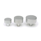 Satin Chrome Judd Cabinet Knob - 38mm (No rose) | From The Anvil - Cabinet Knobs - From The Anvil - Yester Home