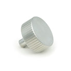 Satin Chrome Judd Cabinet Knob - 38mm (No rose) | From The Anvil-Cabinet Knobs-Yester Home