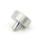 Satin Chrome Judd Cabinet Knob - 38mm (No rose) | From The Anvil-Cabinet Knobs-Yester Home