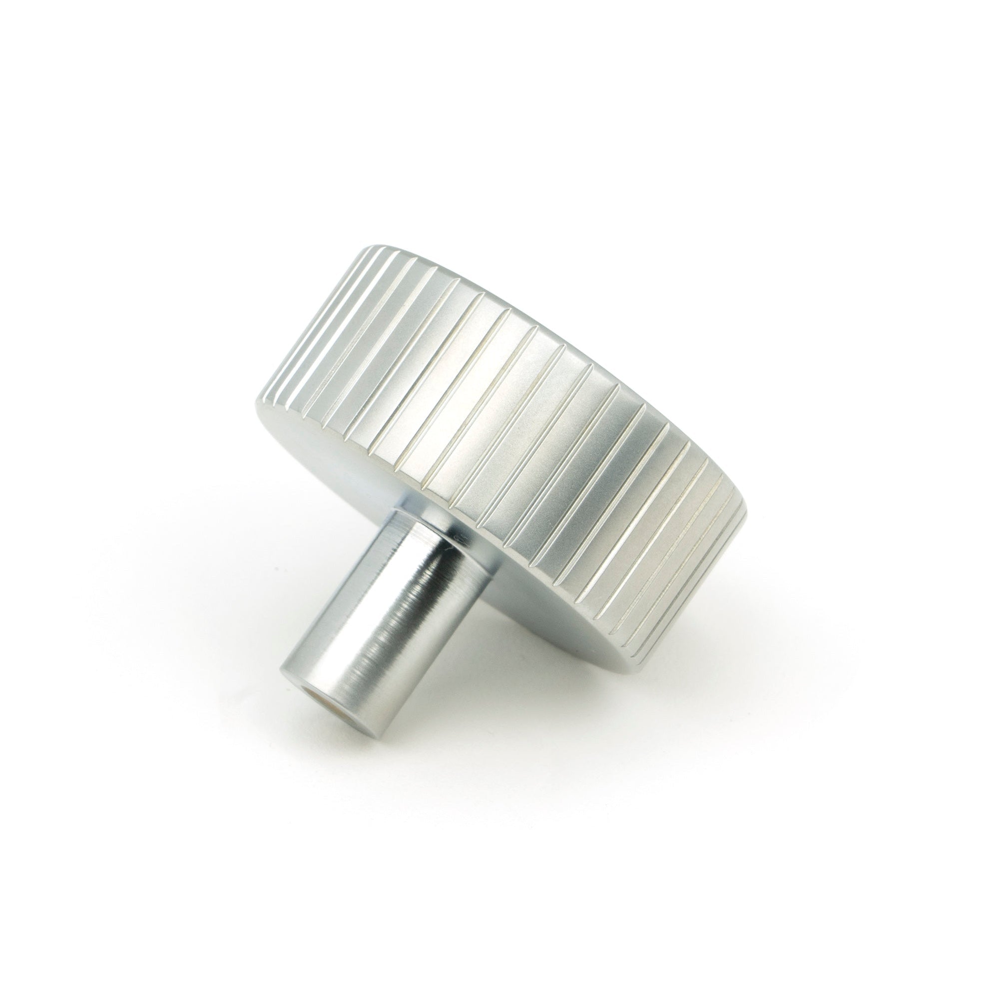 Satin Chrome Judd Cabinet Knob - 38mm (No rose) | From The Anvil-Cabinet Knobs-Yester Home