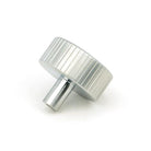 Satin Chrome Judd Cabinet Knob - 38mm (No rose) | From The Anvil-Cabinet Knobs-Yester Home