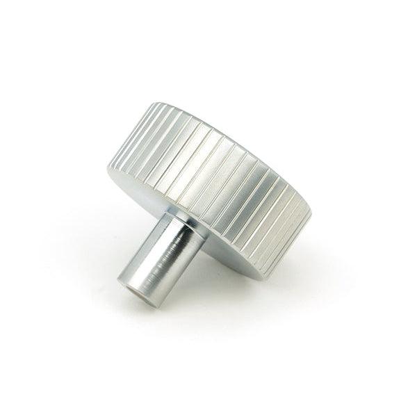 Satin Chrome Judd Cabinet Knob - 38mm (No rose) | From The Anvil-Cabinet Knobs-Yester Home