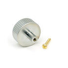 Satin Chrome Judd Cabinet Knob - 38mm (No rose) | From The Anvil-Cabinet Knobs-Yester Home