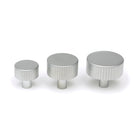 Satin Chrome Judd Cabinet Knob - 38mm (No rose) | From The Anvil-Cabinet Knobs-Yester Home