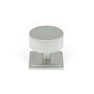 Satin Chrome Judd Cabinet Knob - 38mm (Square) | From The Anvil - Cabinet Knobs - From The Anvil - Yester Home