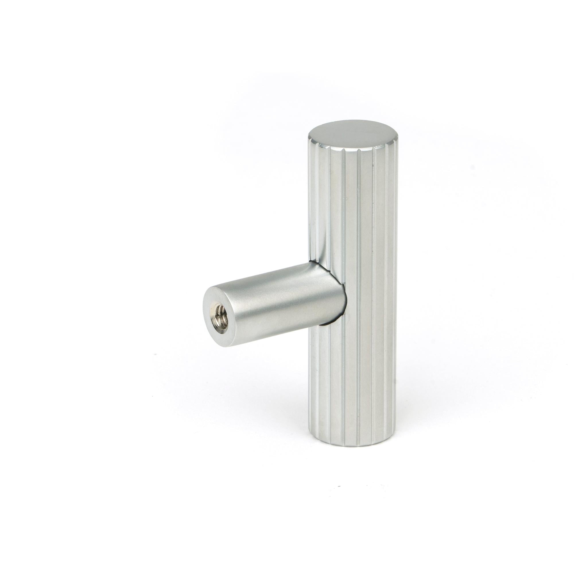 Satin Chrome Judd T-Bar | From The Anvil - Cabinet Knobs - From The Anvil - Yester Home