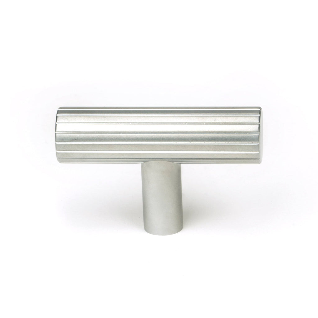 Satin Chrome Judd T-Bar | From The Anvil-Cabinet Knobs-Yester Home