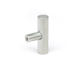 Satin Chrome Judd T-Bar | From The Anvil-Cabinet Knobs-Yester Home