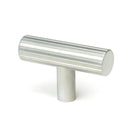 Satin Chrome Judd T-Bar | From The Anvil - Cabinet Knobs - From The Anvil - Yester Home