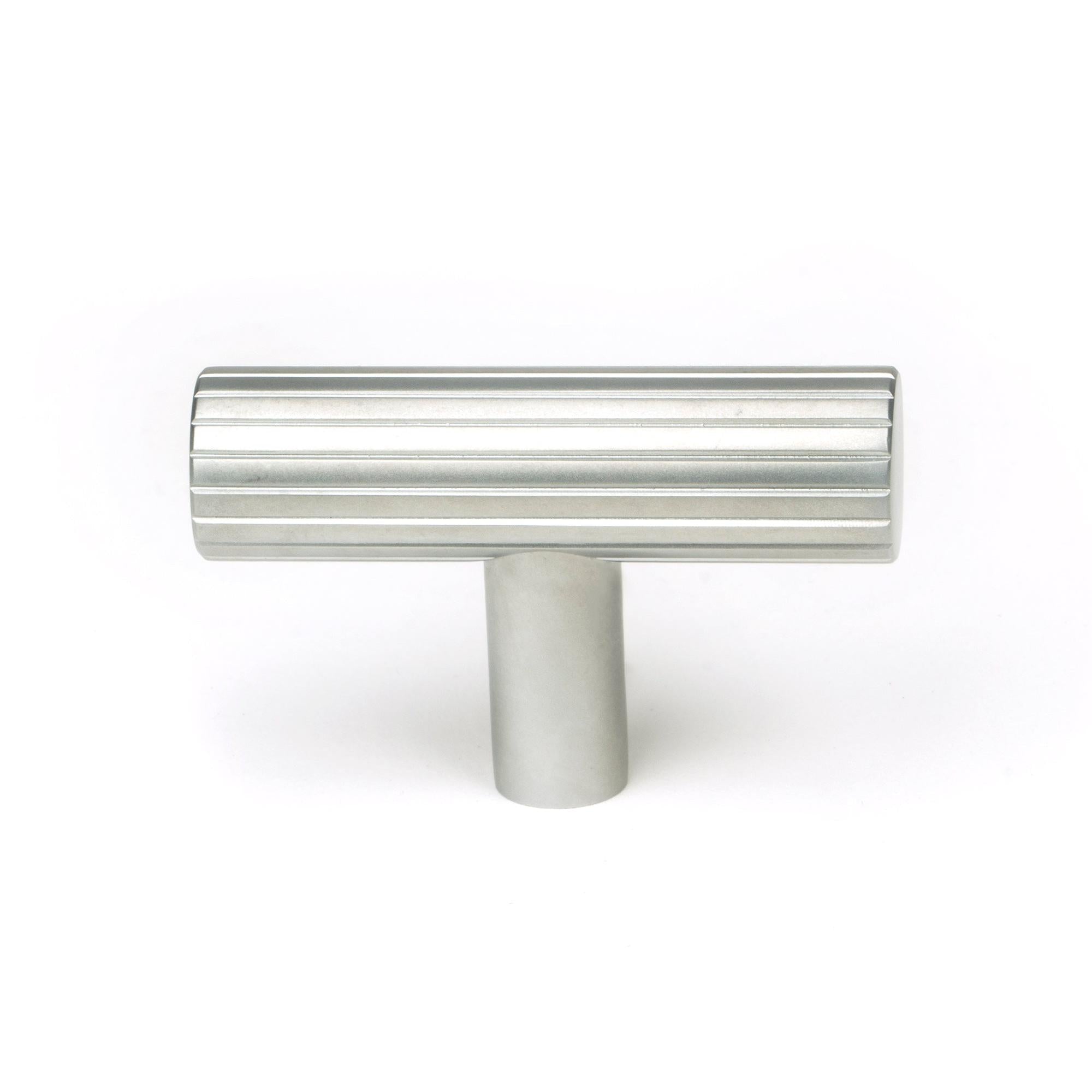 Satin Chrome Judd T-Bar | From The Anvil - Cabinet Knobs - From The Anvil - Yester Home