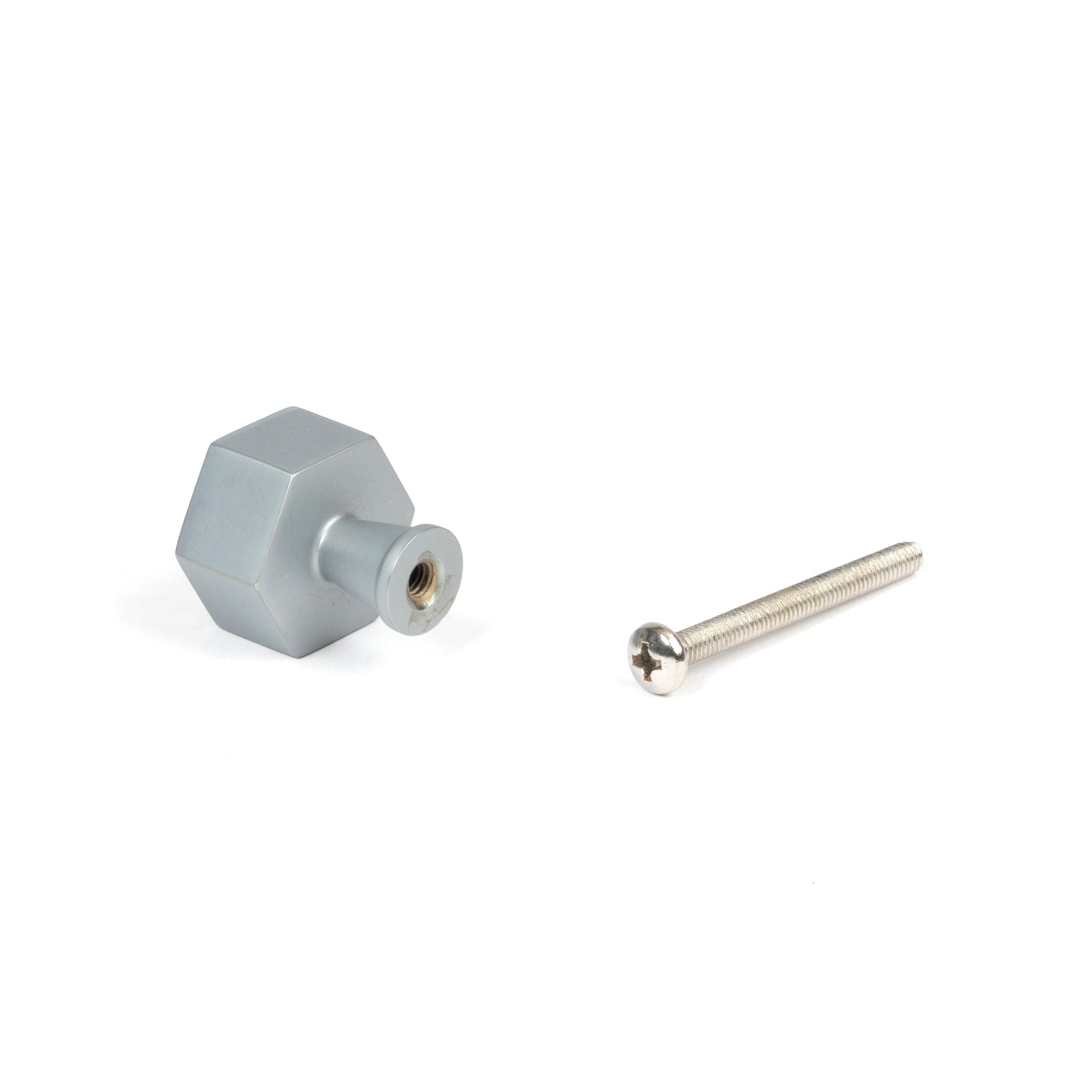 Satin Chrome Kahlo Cabinet Knob - 25mm | From The Anvil-Cabinet Knobs-Yester Home
