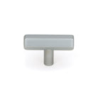 Satin Chrome Kahlo T-Bar | From The Anvil-Cabinet Knobs-Yester Home