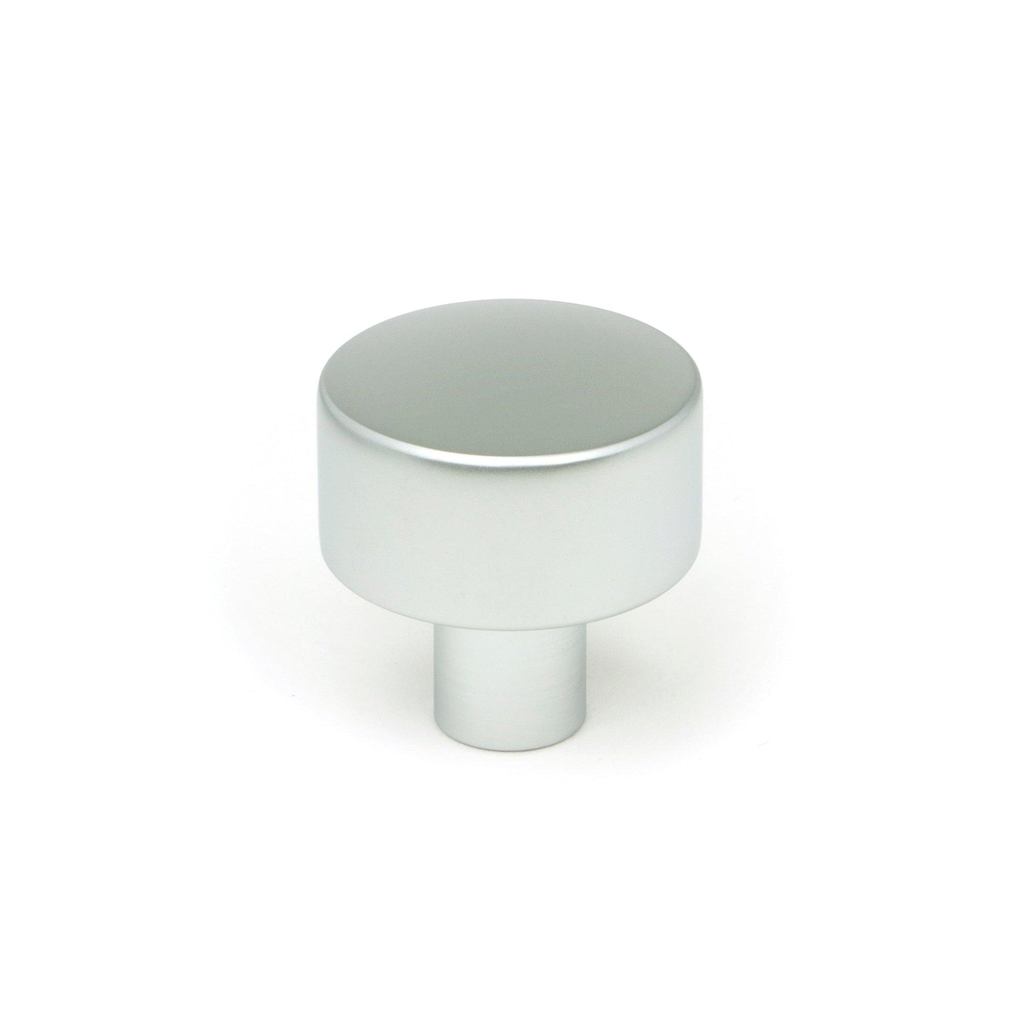 Satin Chrome Kelso Cabinet Knob - 25mm (No rose) | From The Anvil-Cabinet Knobs-Yester Home