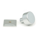 Satin Chrome Kelso Cabinet Knob - 25mm (Square) | From The Anvil - Cabinet Knobs - From The Anvil - Yester Home