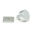 Satin Chrome Kelso Cabinet Knob - 25mm (Square) | From The Anvil-Cabinet Knobs-Yester Home