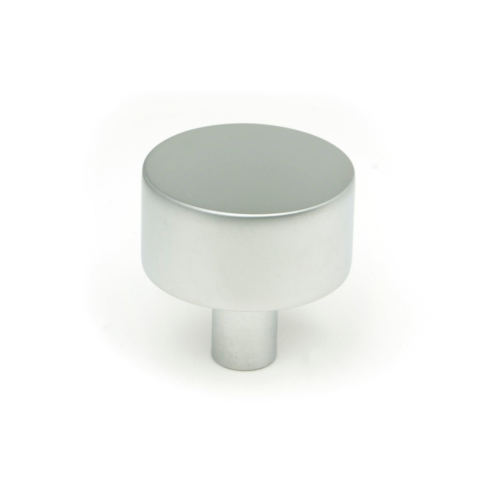 Satin Chrome Kelso Cabinet Knob - 32mm (No rose) | From The Anvil - Cabinet Knobs - From The Anvil - Yester Home