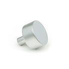 Satin Chrome Kelso Cabinet Knob - 32mm (No rose) | From The Anvil-Cabinet Knobs-Yester Home